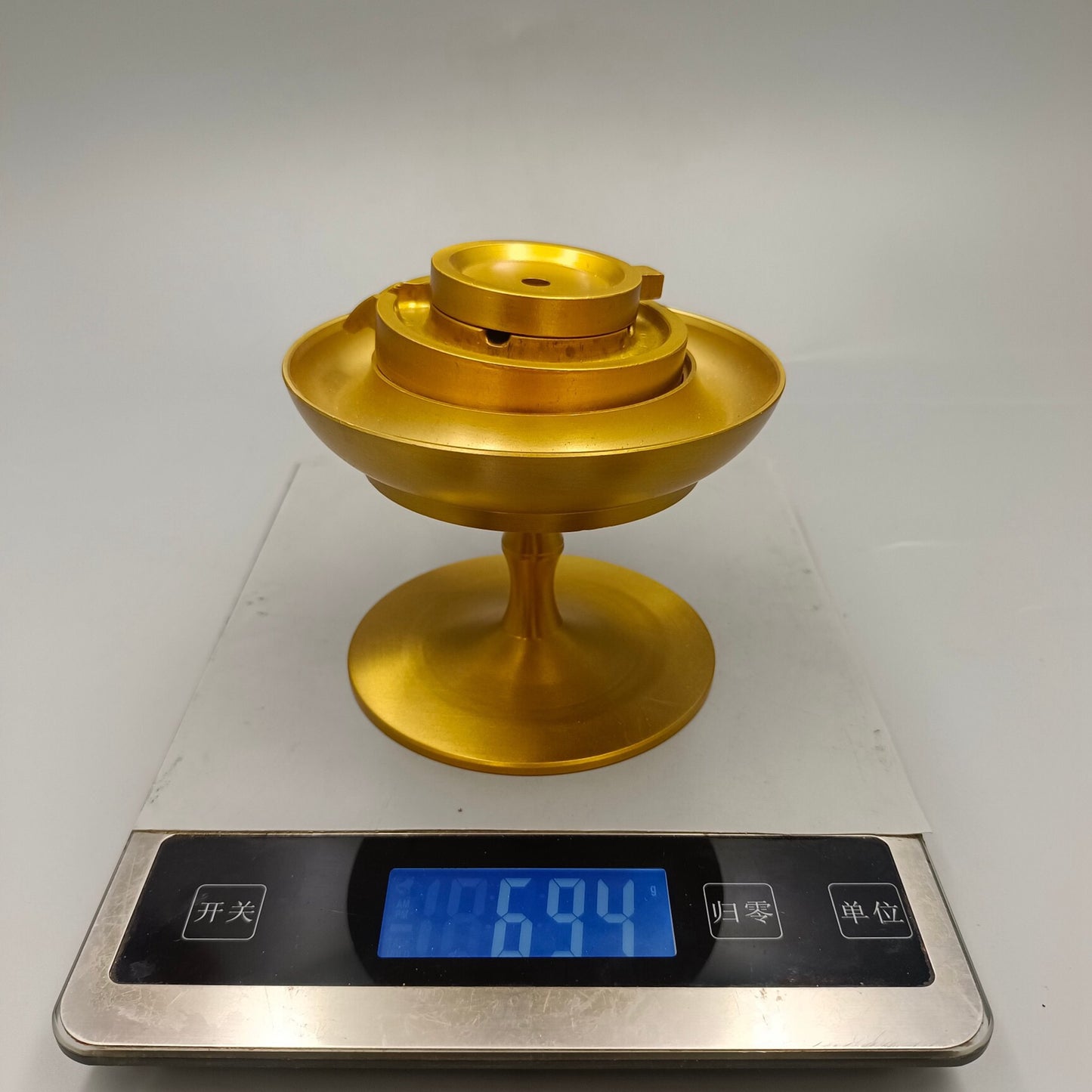 Chinese Antique Grinding Plate with a Seat Backflow Incense