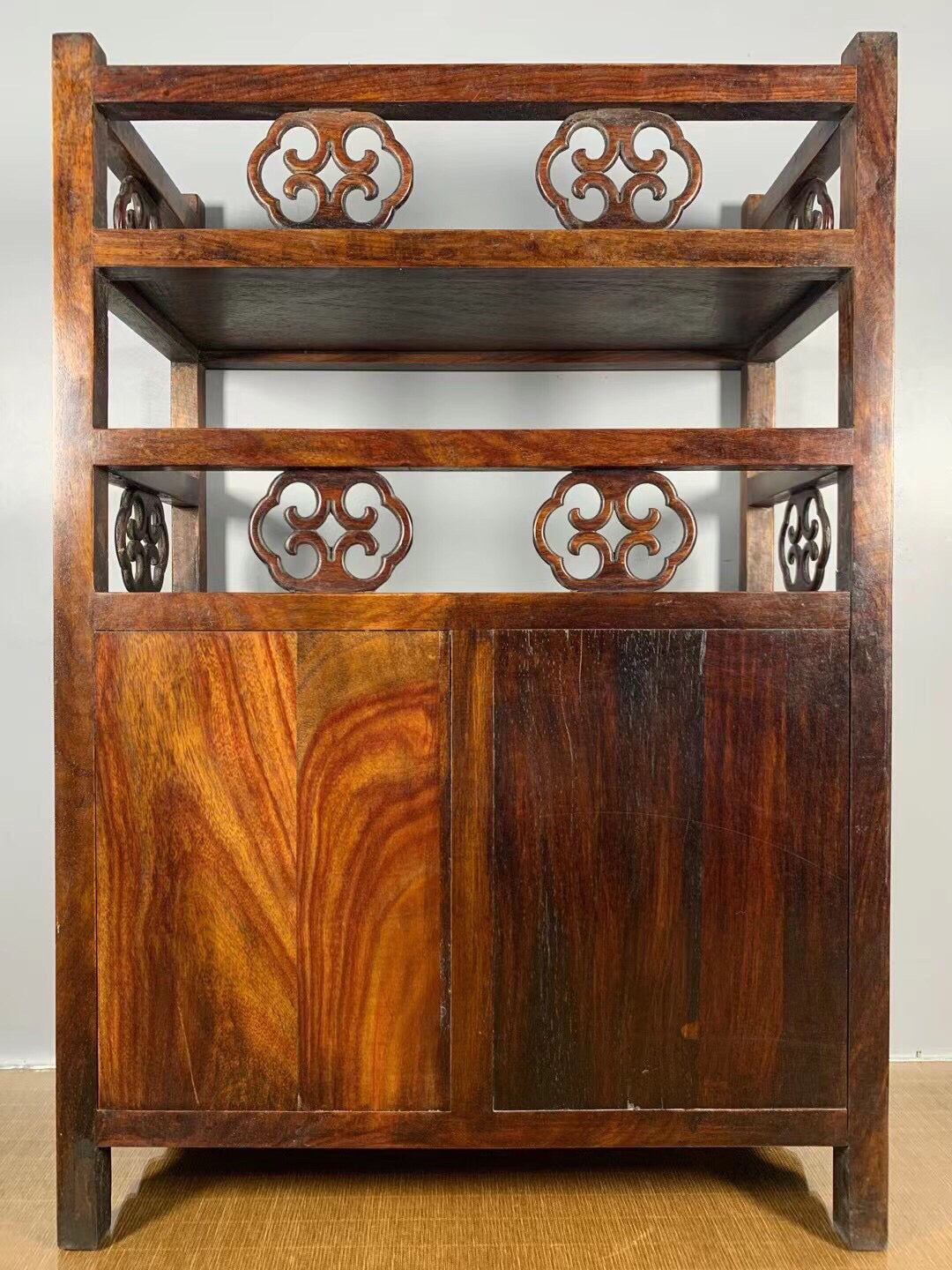 Chinese antique rosewood tea cabinet