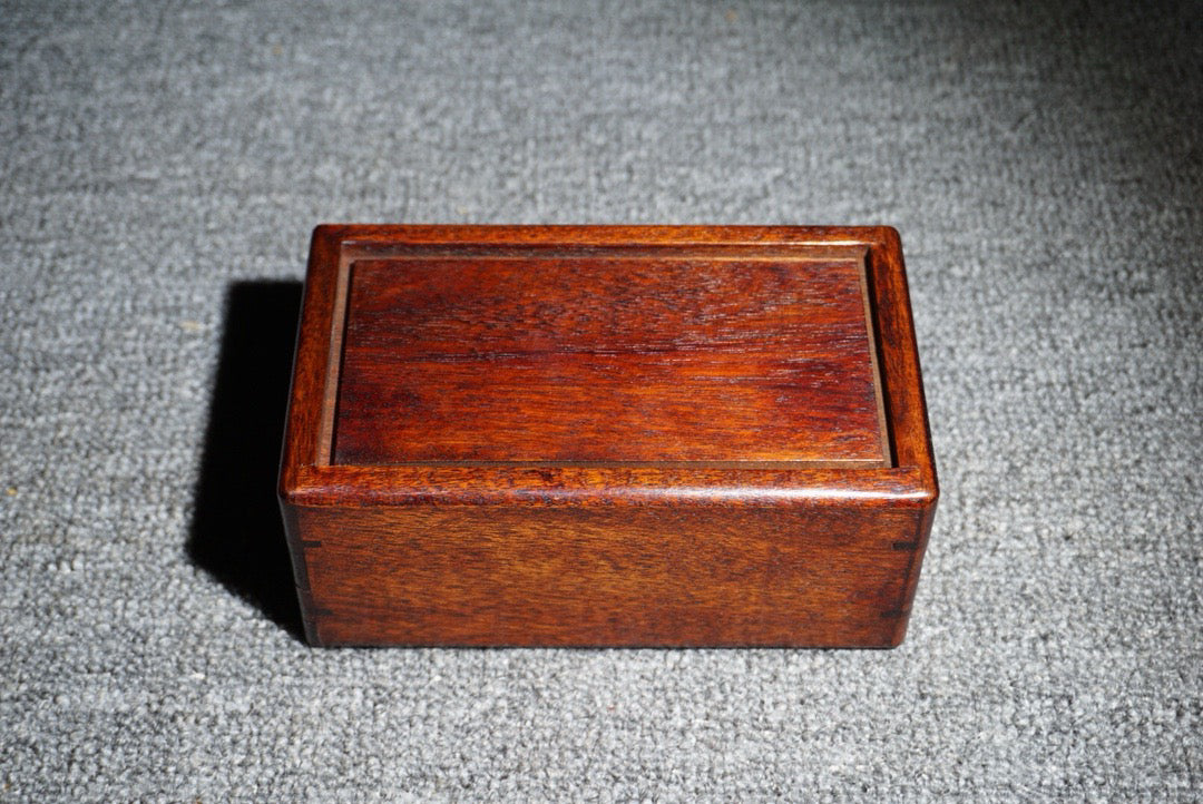 Chinese antique rosewood mechanism box