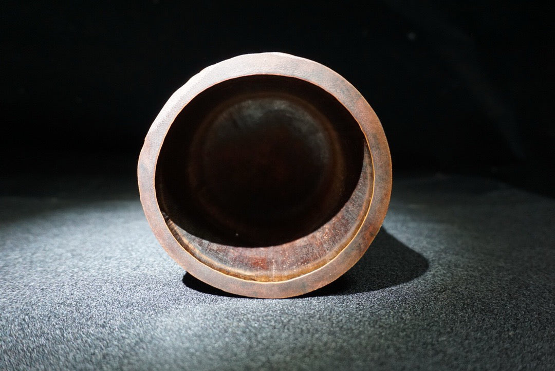 Chinese antique bamboo carving pen holder