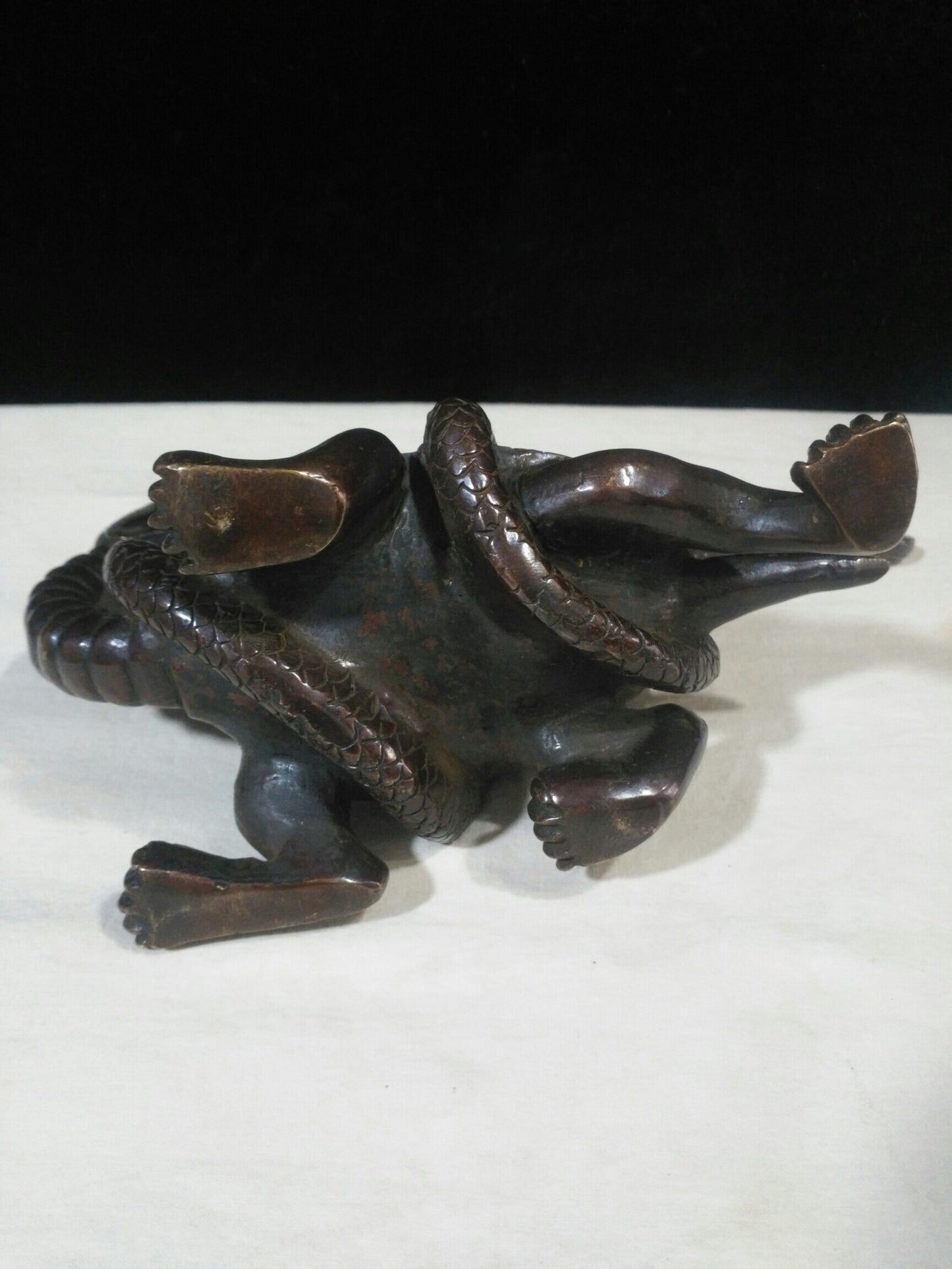 Chinese antique pure copper "Blue Dragon, White Tiger, Vermilion Sparrow, Xuanwu"