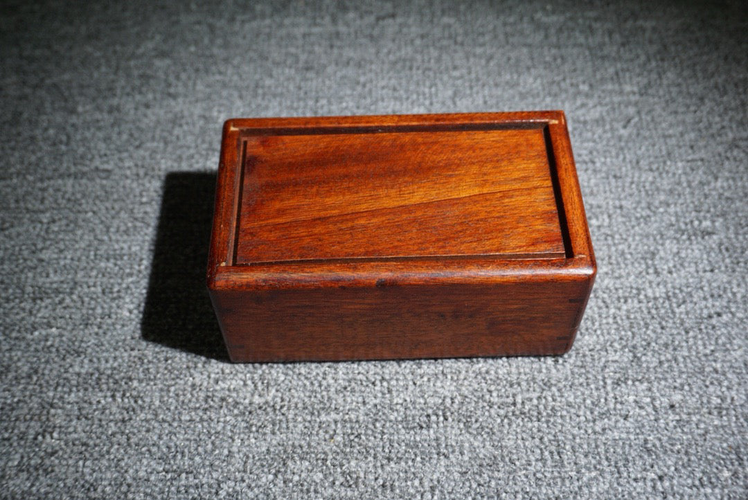 Chinese Antique Redwood Mechanism Box