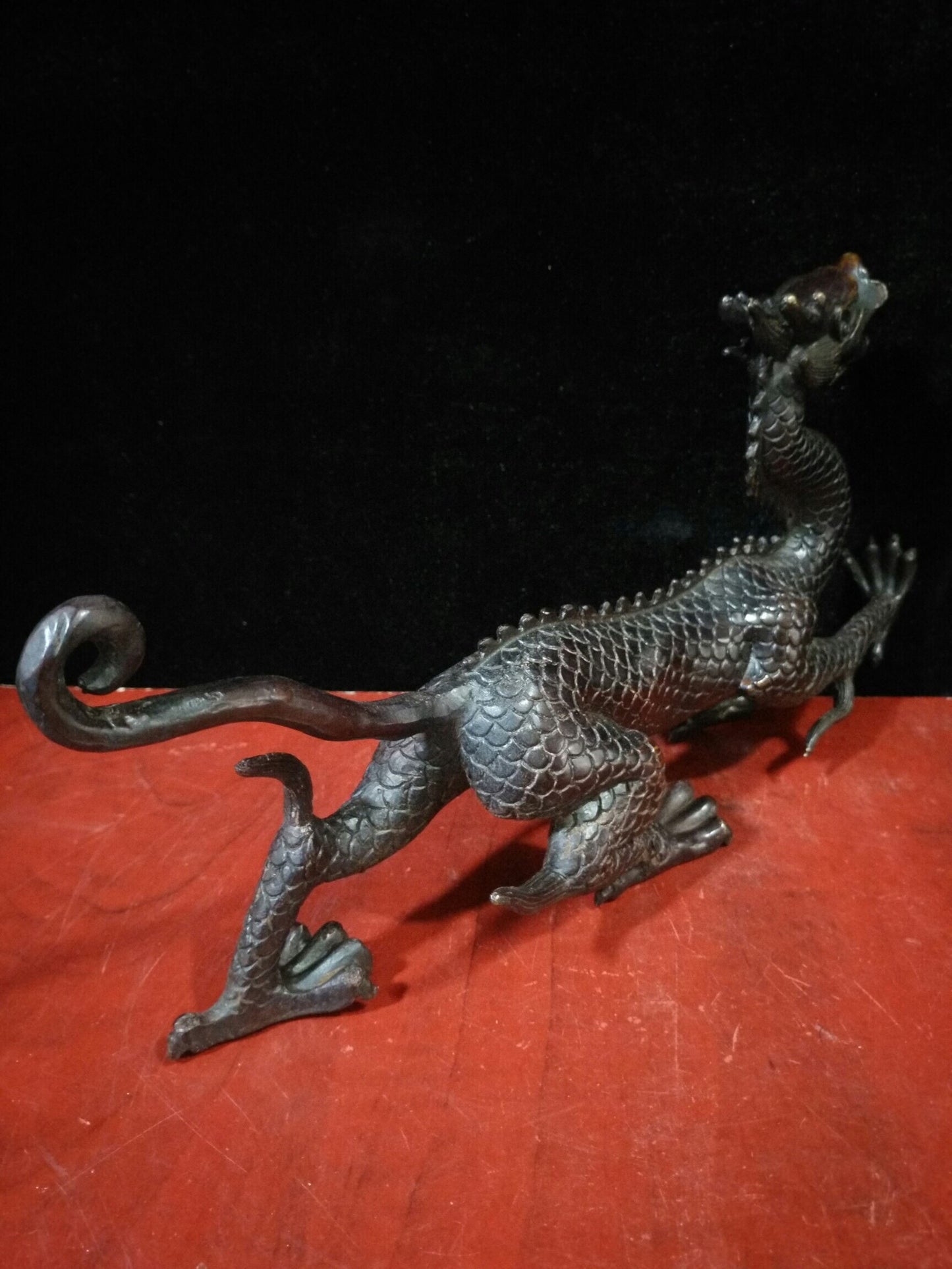 Chinese Antique "Prosperous Dragon in Business"