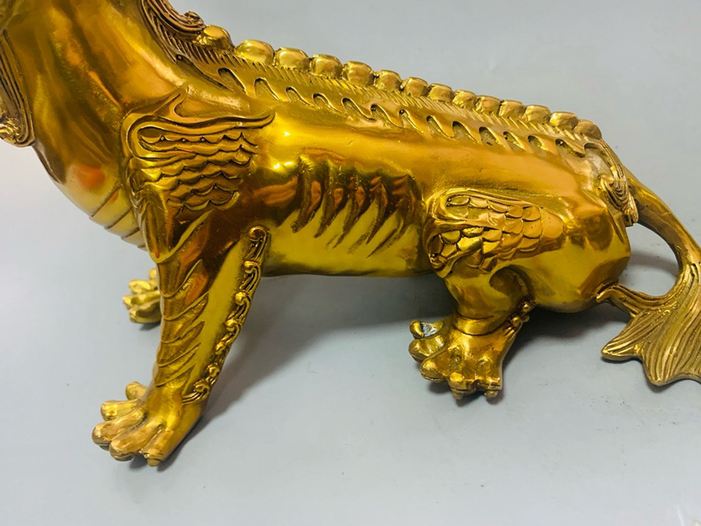 A pair of pure copper precision workers listening attentively