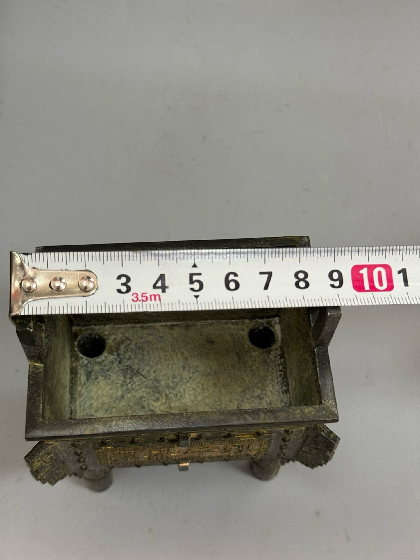 Pure copper antique gilded cauldron