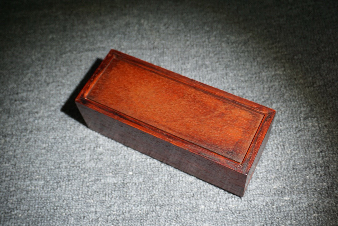 Chinese antique rosewood sliding box