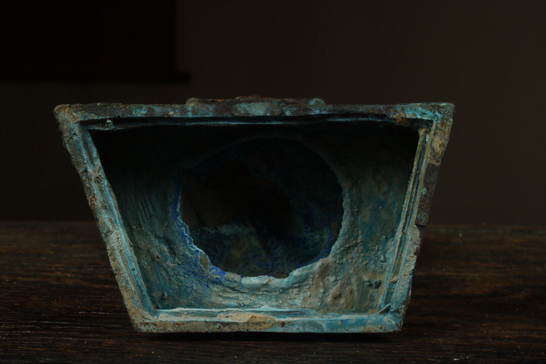 A Thousand Armed Guanyin made of pure copper antique from China