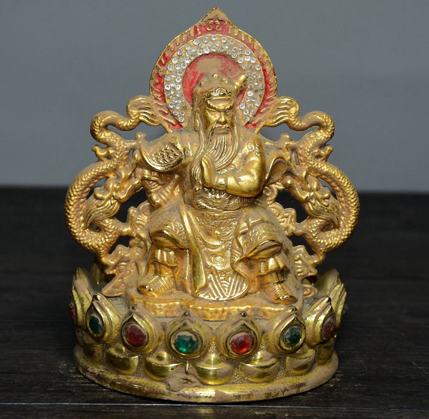 Dragon Subduing Guan Gong ornament