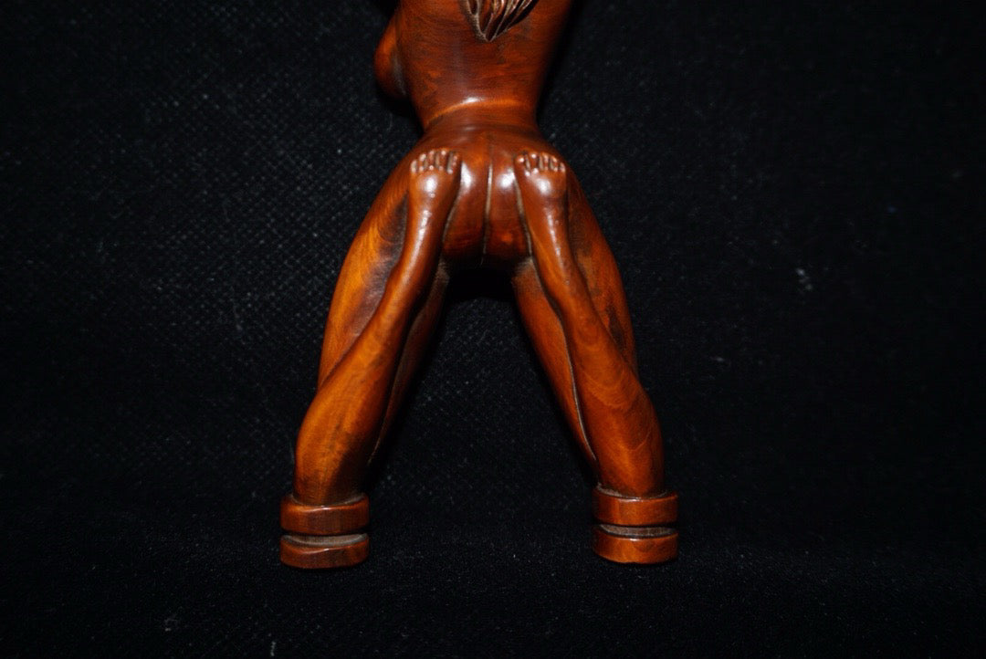 Huangyang wood carved beautiful slingshot