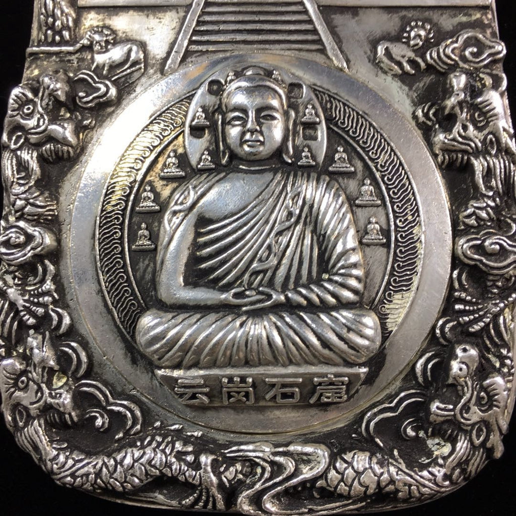 Silver Plated Xiaogai Yungang Grottoes