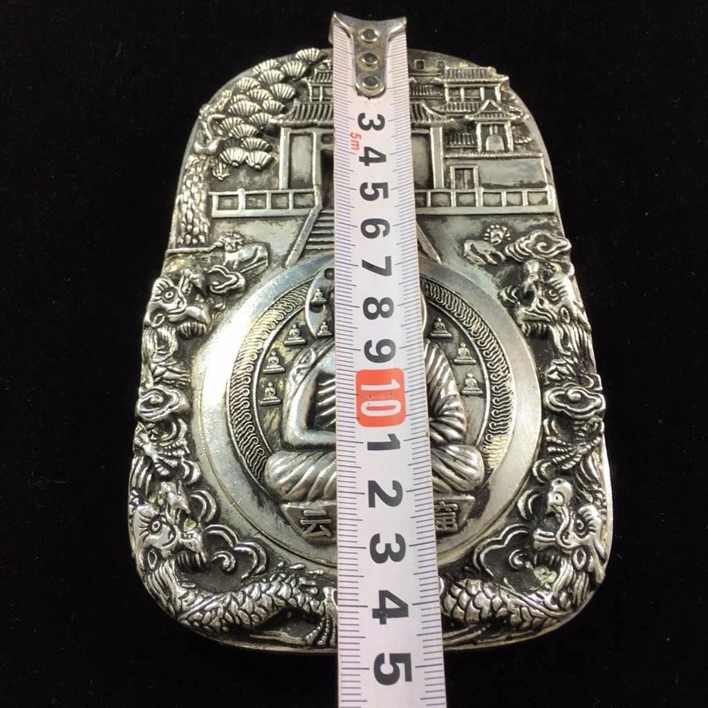 Silver Plated Xiaogai Yungang Grottoes