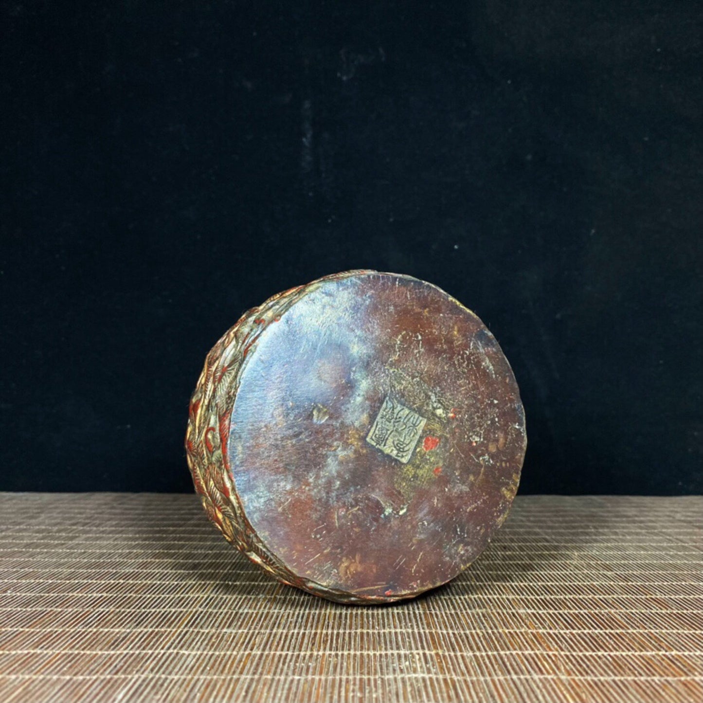 Chinese antique pure copper Qianhe furnace