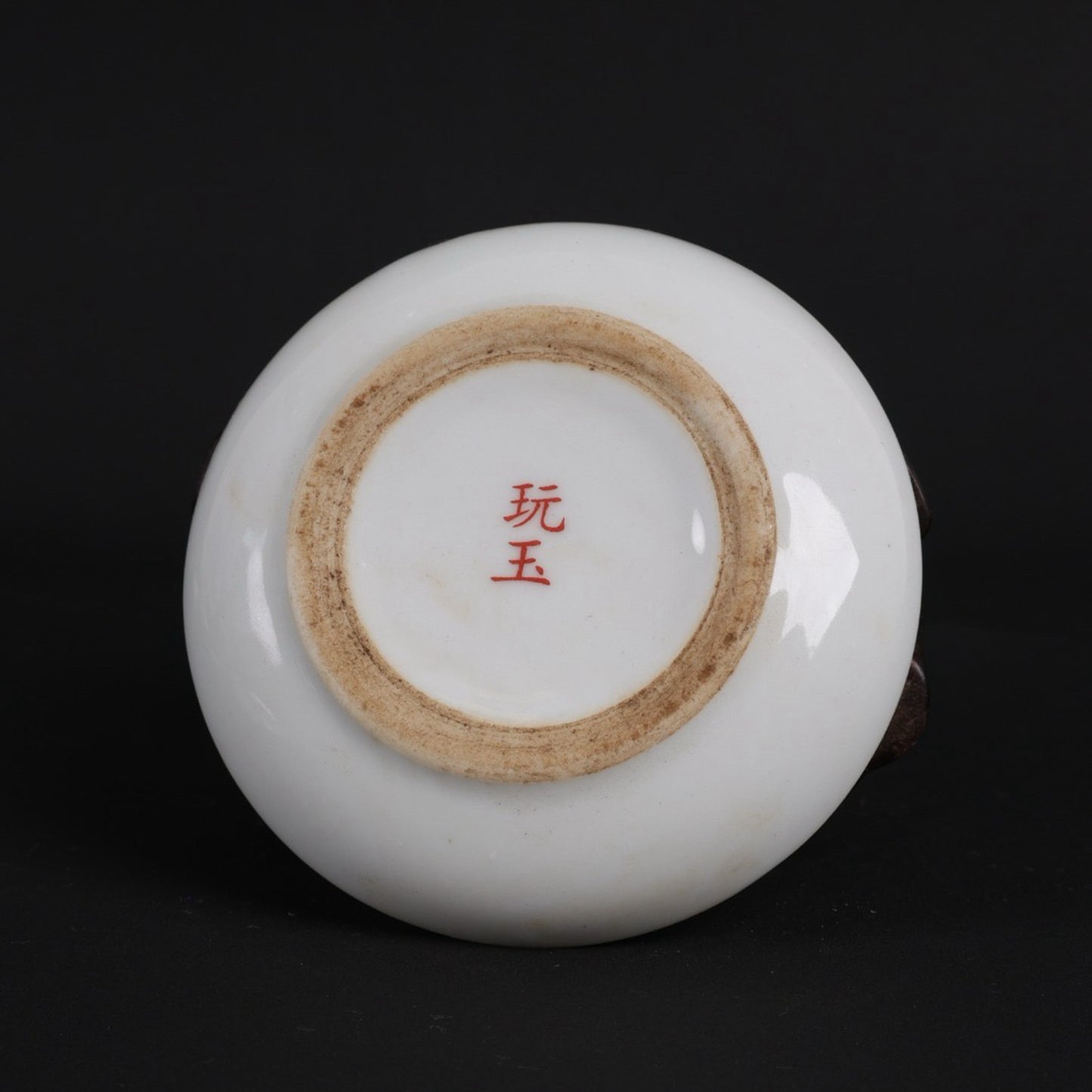 Blue and white pine and crane welcoming spring patterned small printing box