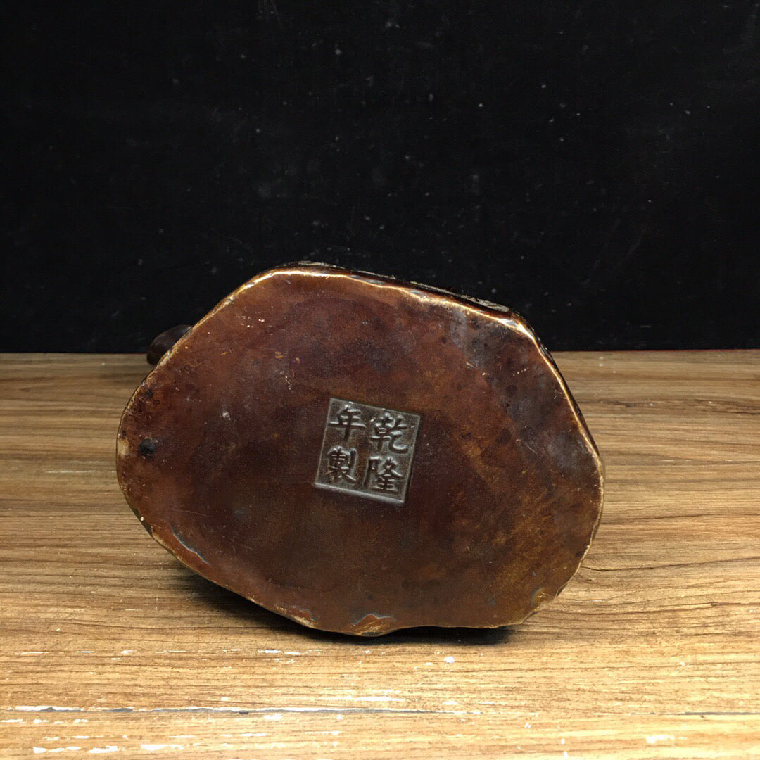 Chinese antique pure copper Zhong Kui ornaments
