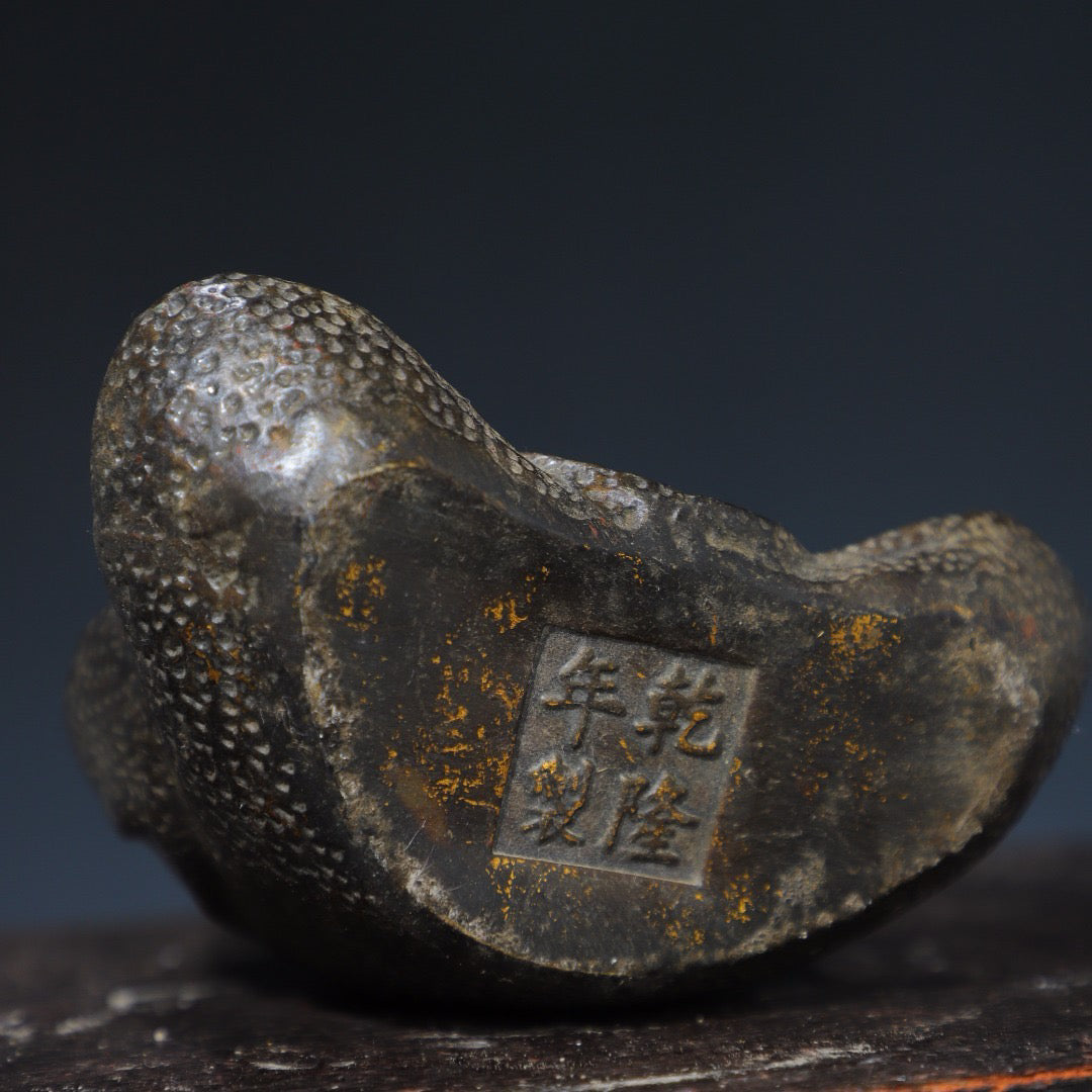 Chinese antique pure copper statue of Dharma Buddha