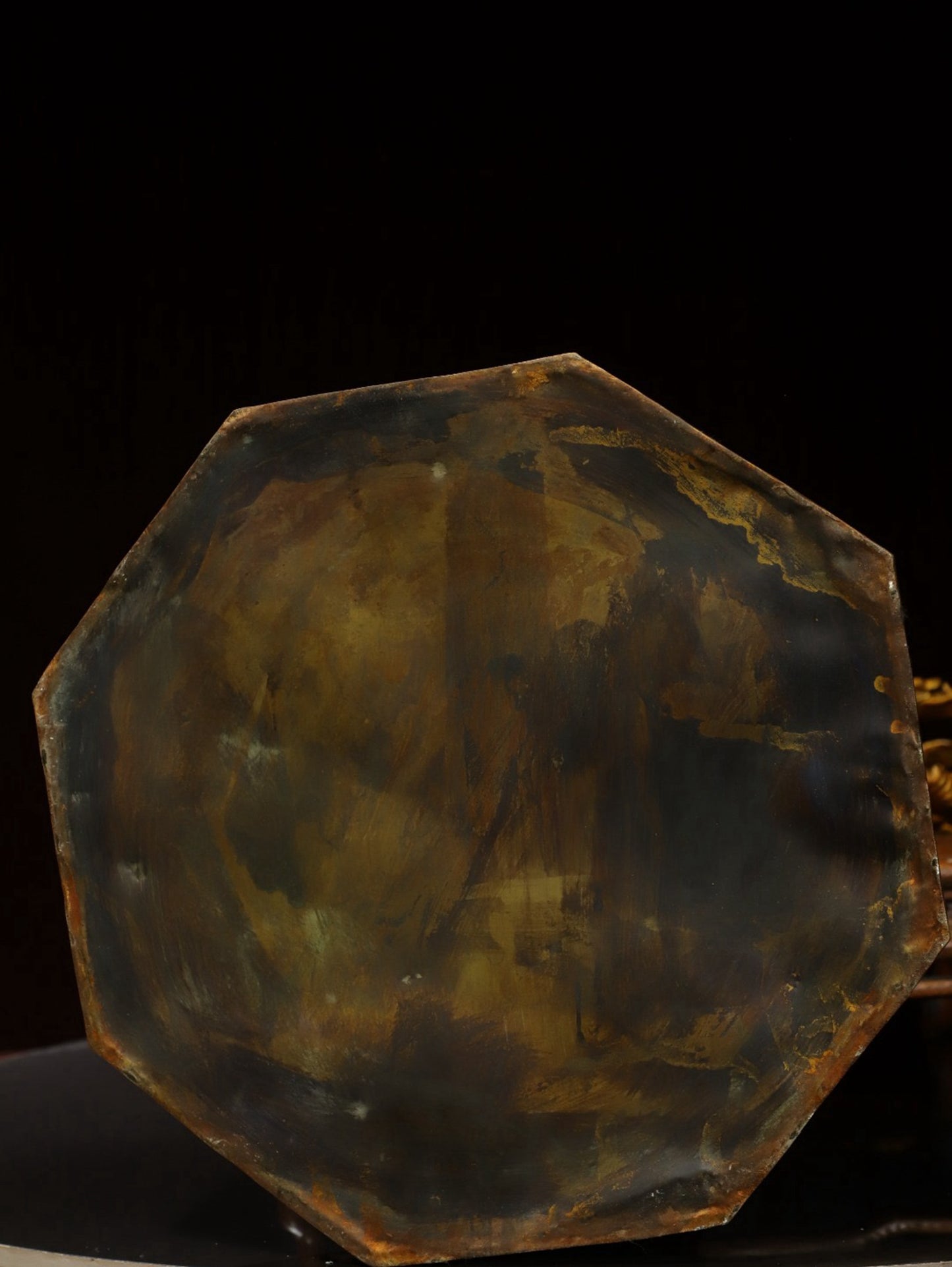 Bronze Plated Avalokitesvara with Thousand Hands Statue