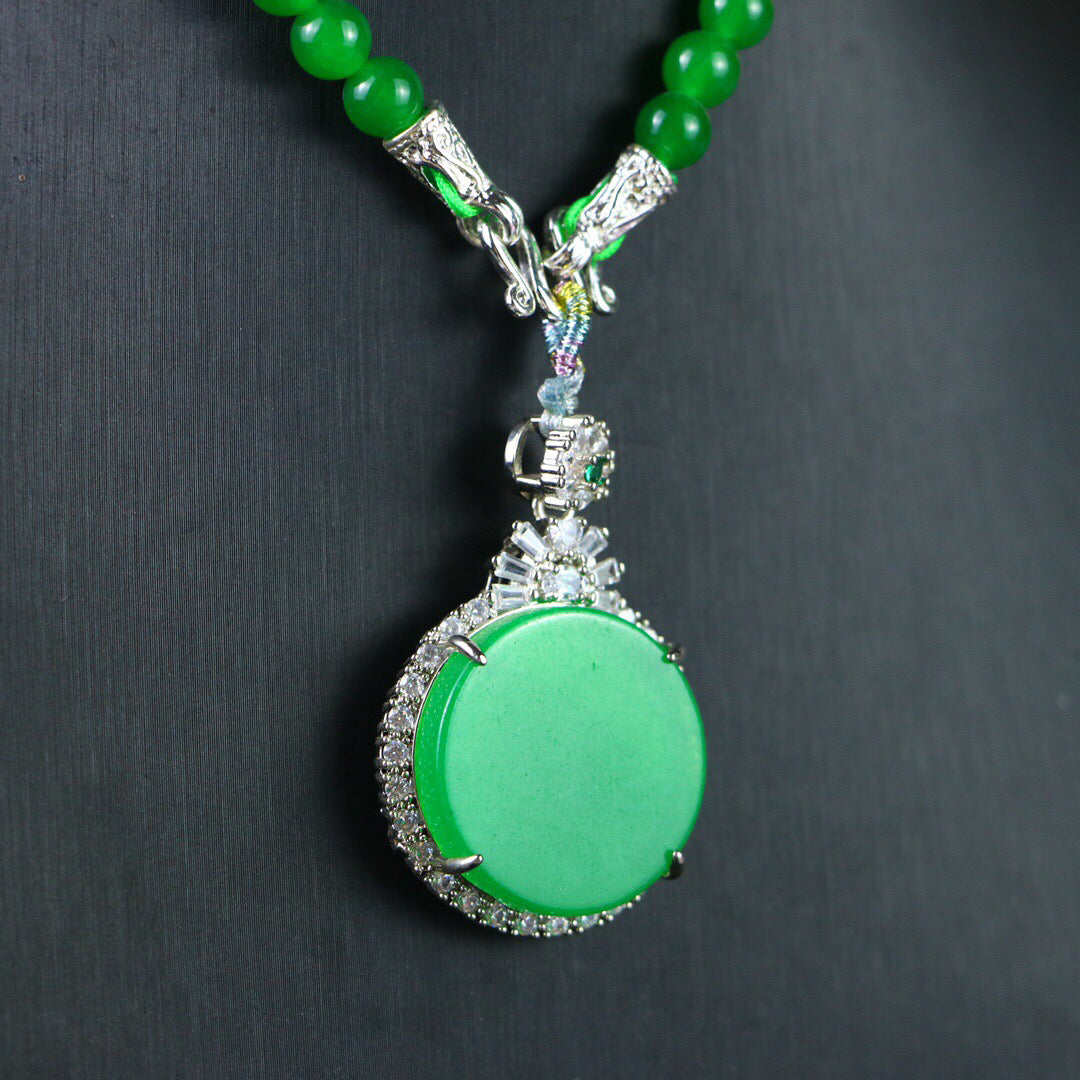 Chinese antique high ice pendant