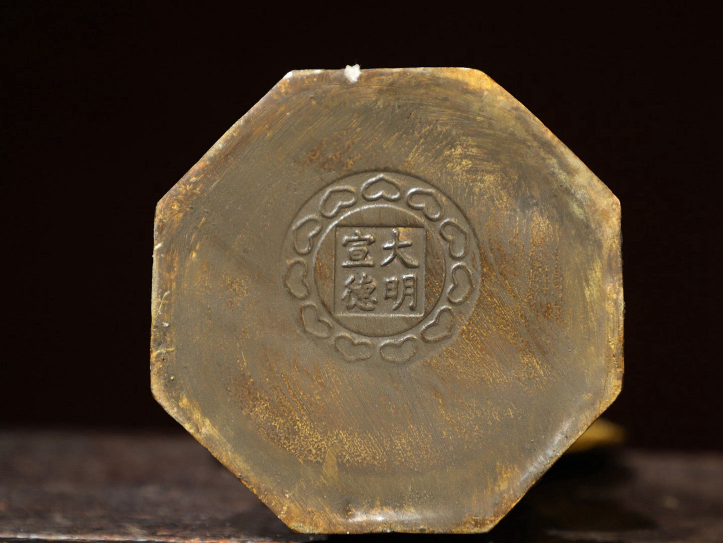 Bronze gilded Buddha statue of Shakyamuni