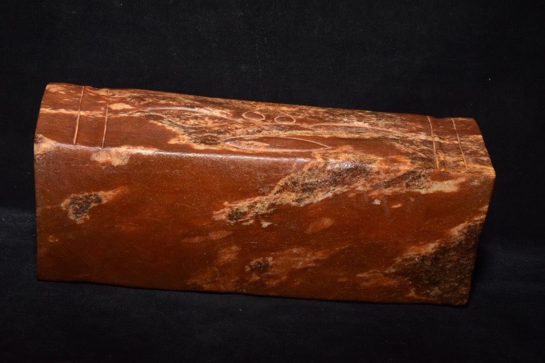 Chinese antique jade pillow