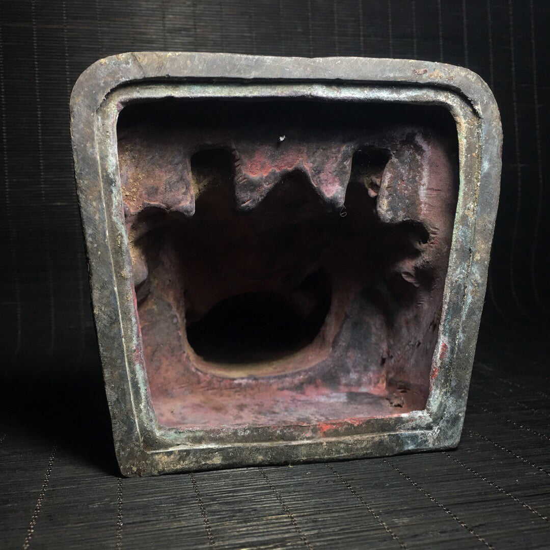 Chinese antique pure copper Buddha statue