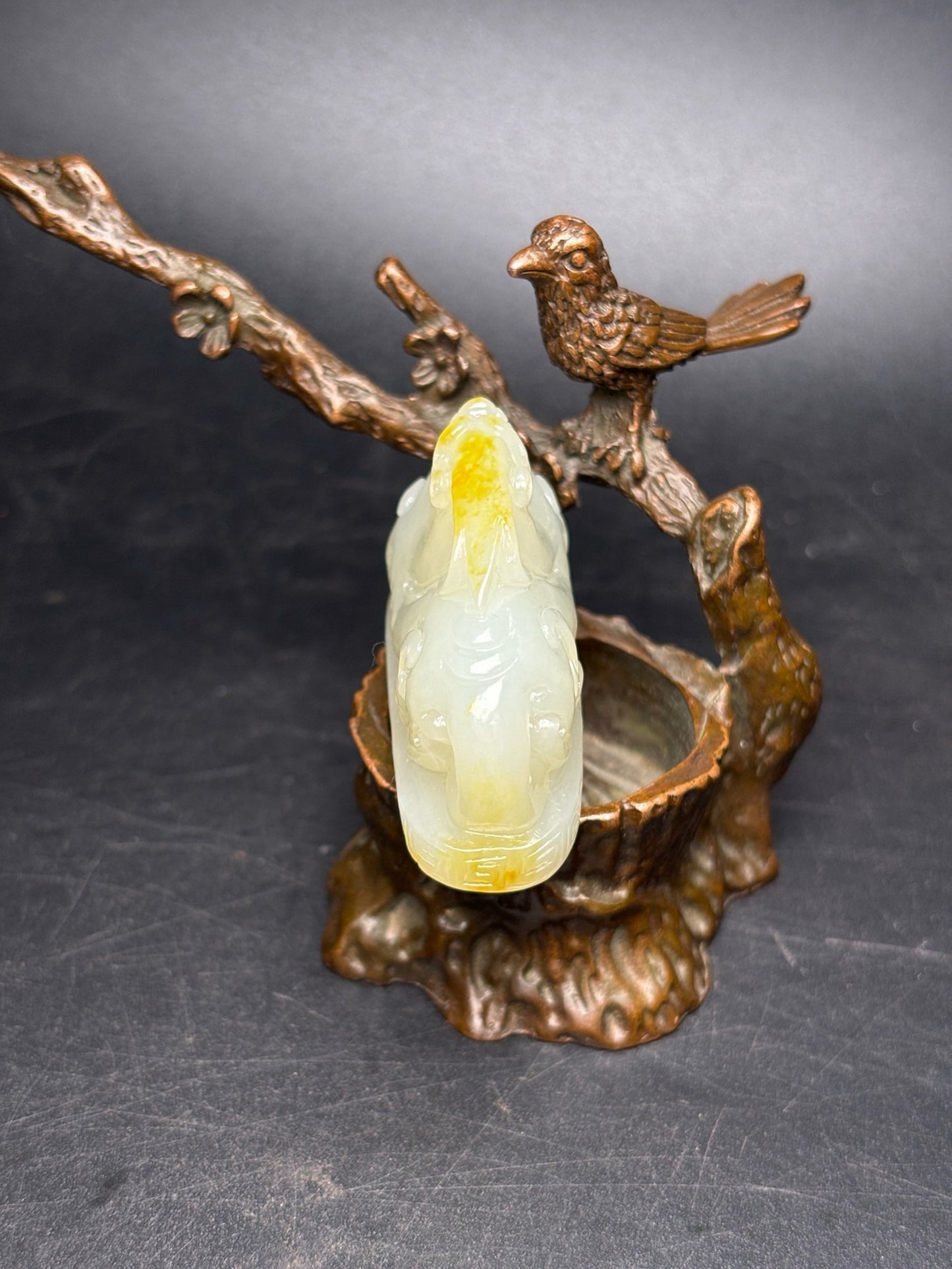 Chinese antique exquisite Hotan Jade ornaments