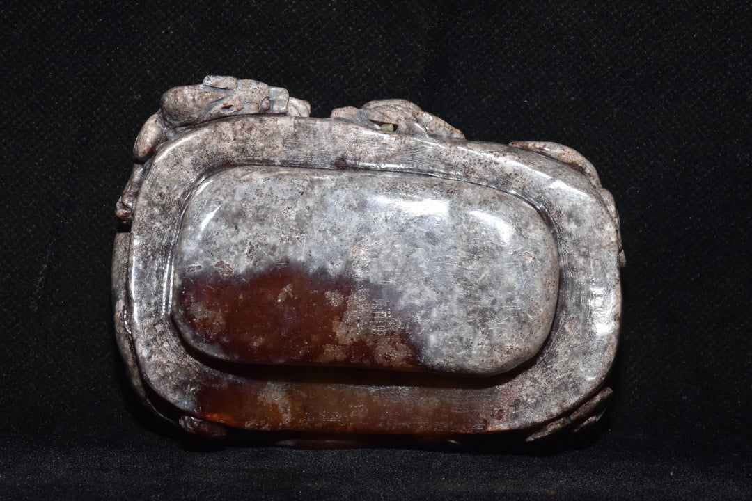 Chinese antique jade pillow
