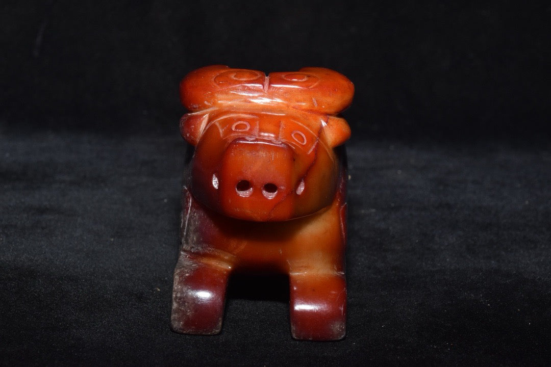 Chinese Antique Old Jade Rabbit