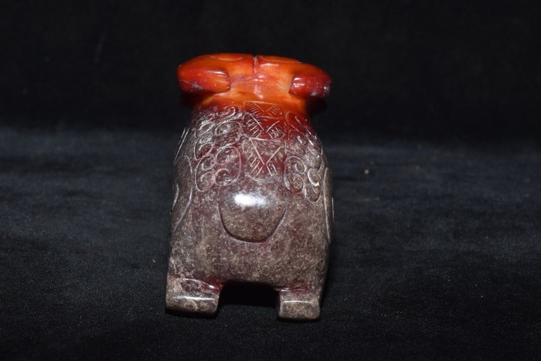 Chinese Antique Old Jade Rabbit