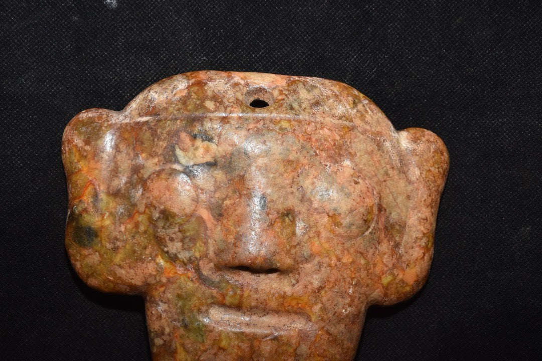 Chinese antique jade face mask