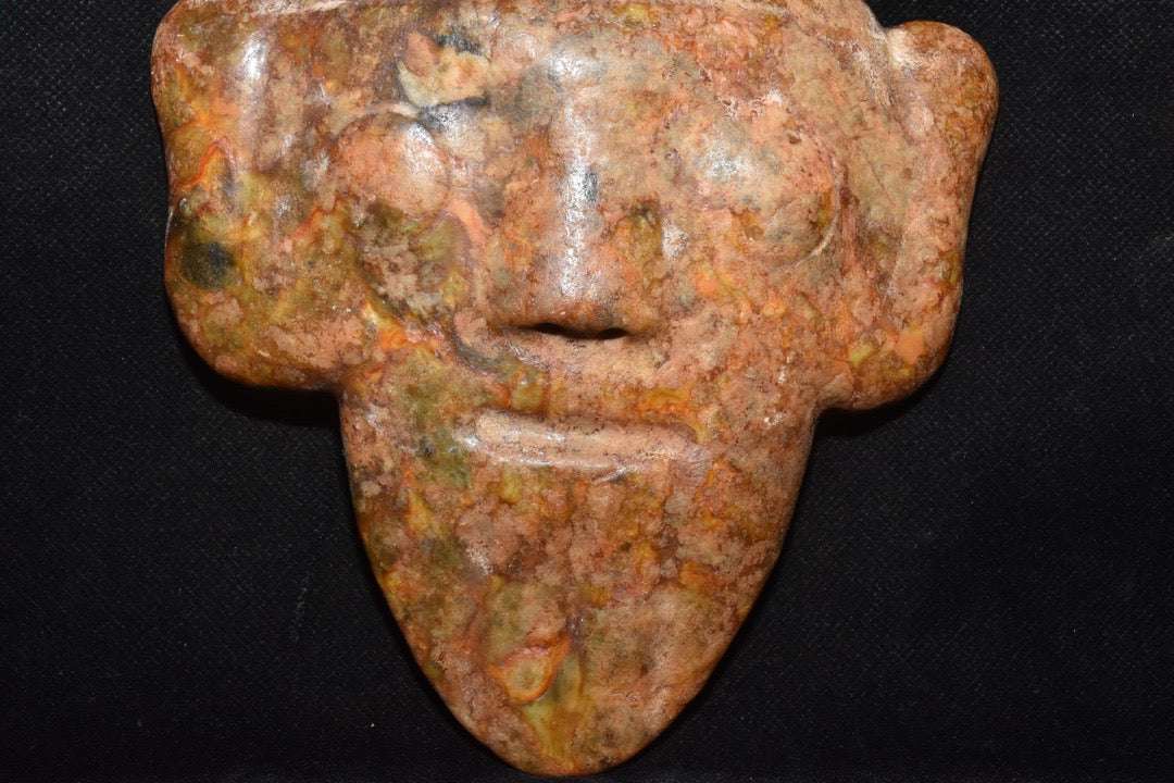 Chinese antique jade face mask