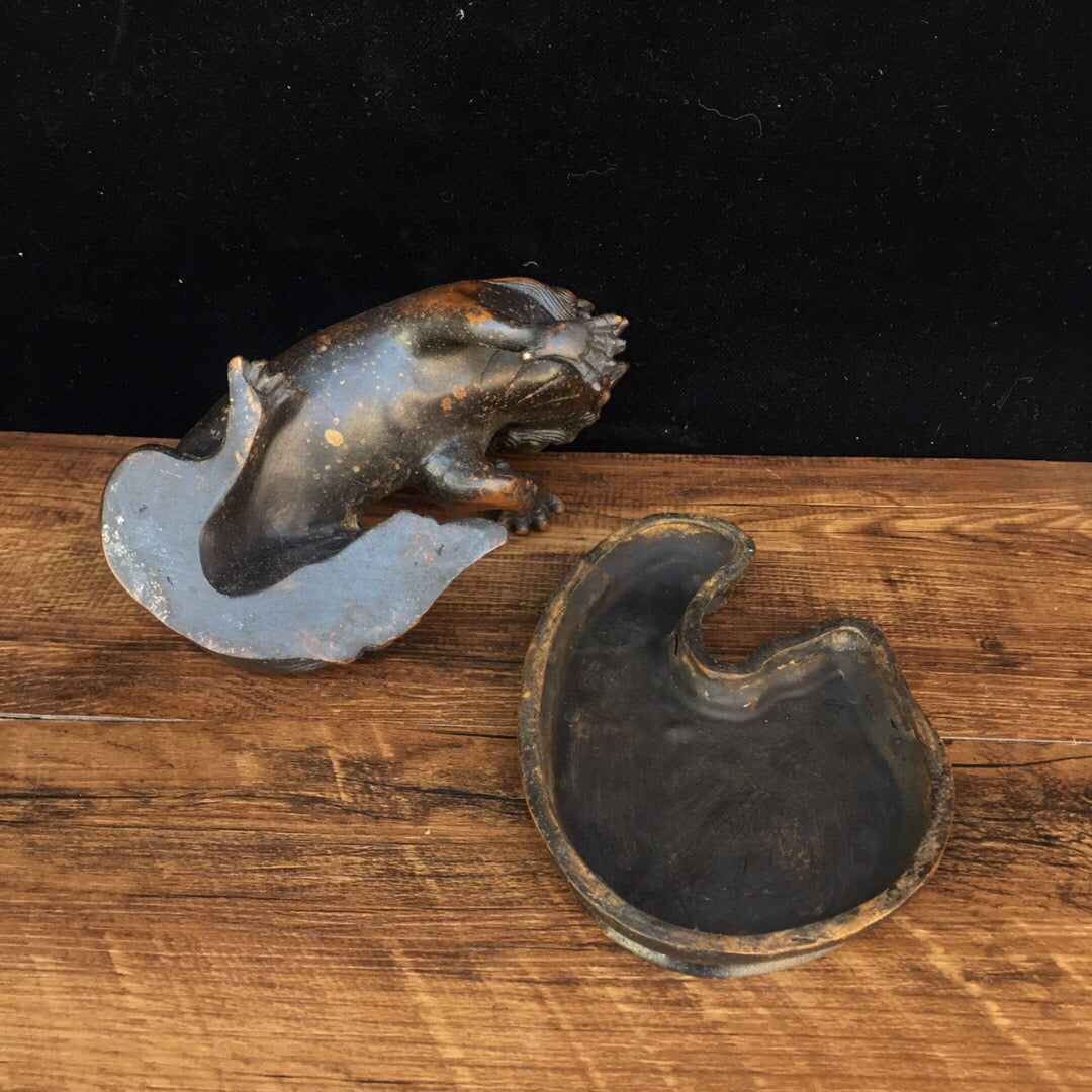 Chinese Antique Pure Copper Beast