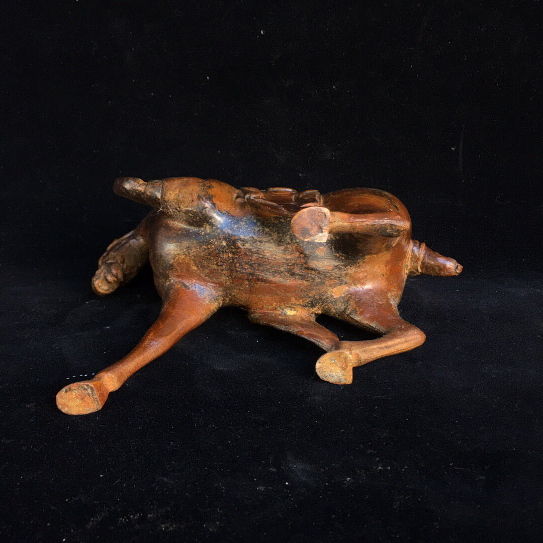 Chinese antique pure copper horse