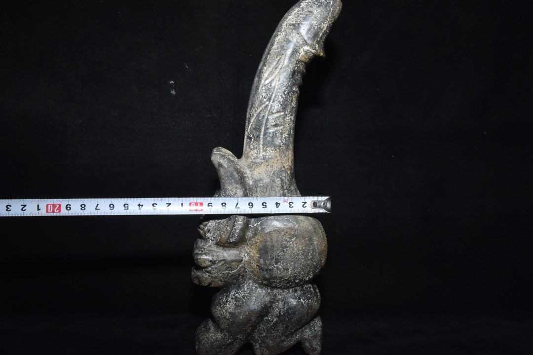 Chinese Antique Meteorite Dragon Root