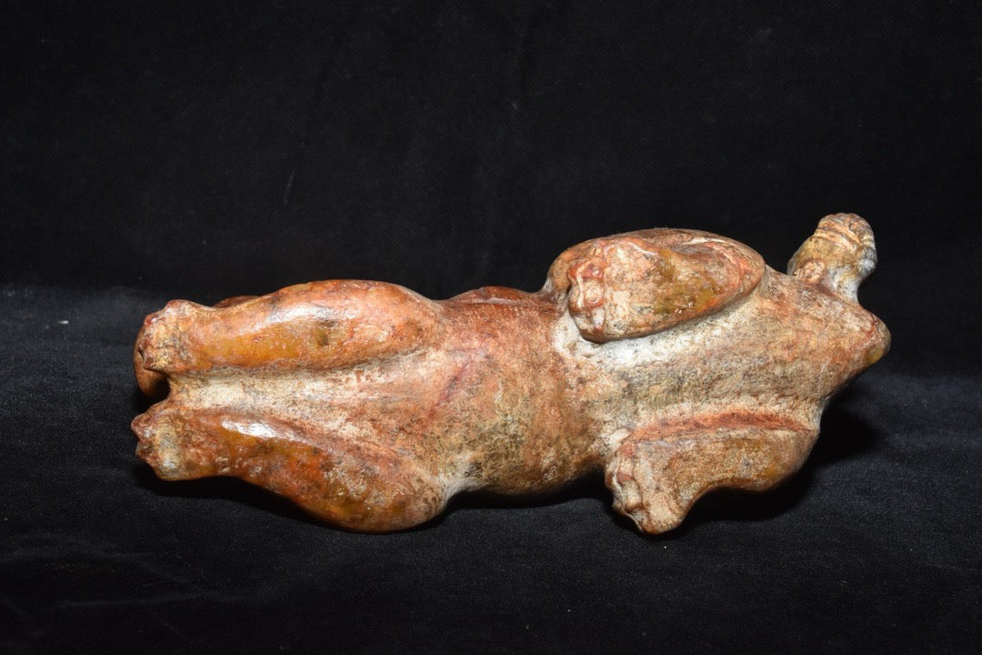 Chinese antique jade warding off evil beasts