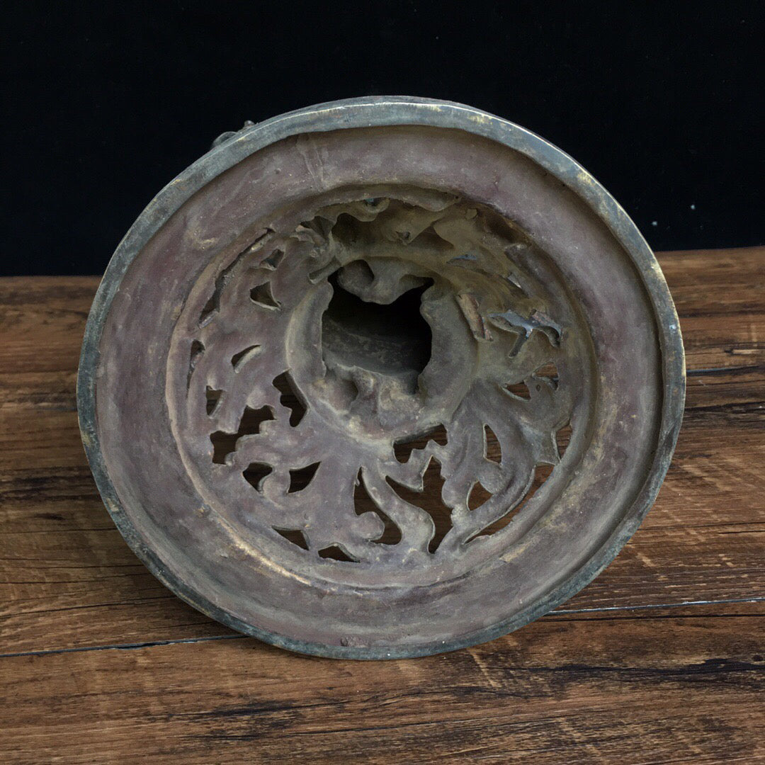 Chinese antique pure copper Buddha statue