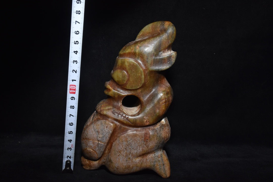 Chinese Antique Old Jade Man