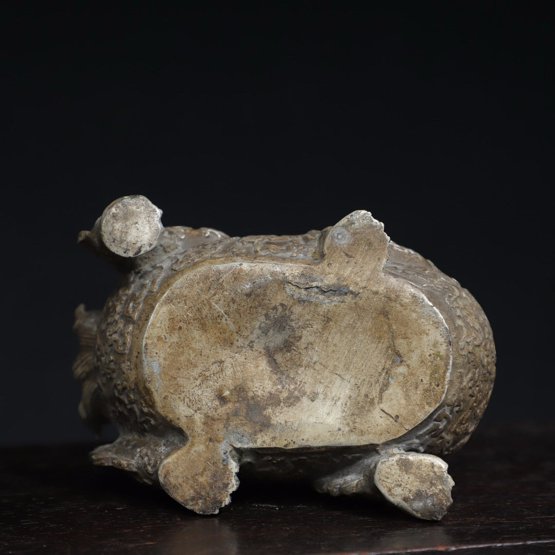 Chinese antique pure copper auspicious animal ornaments