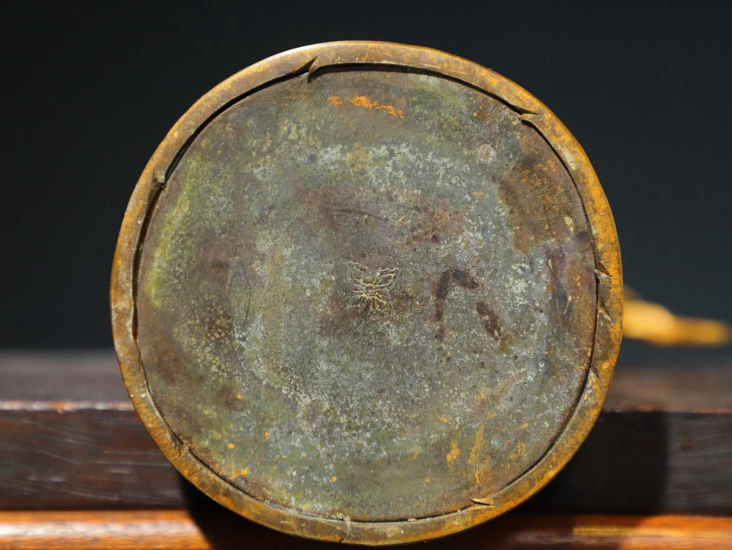 Bronze gilded Buddhist statue of the Lotus Life Great Master