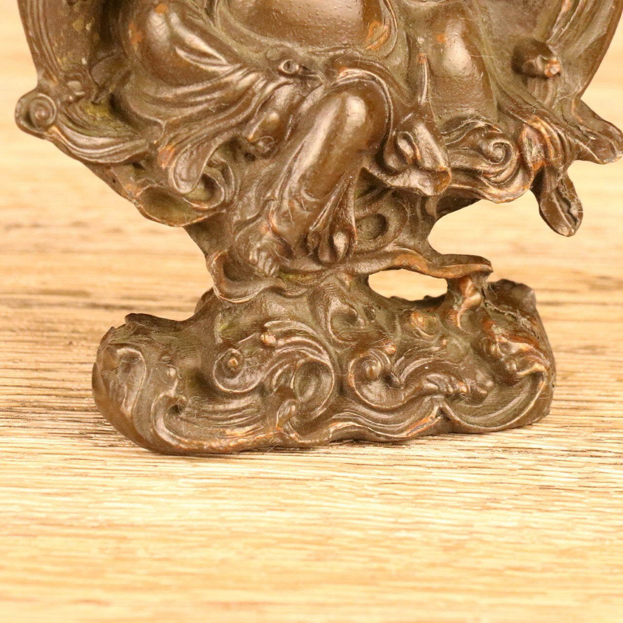 Chinese Antique Alloy Maitreya Buddha