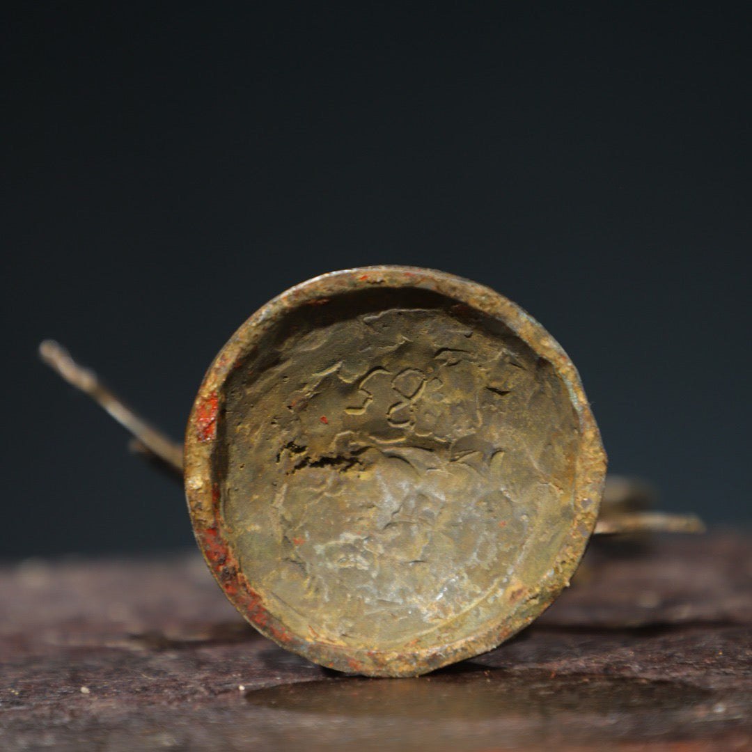 Bronze mud and gold Buddha statues