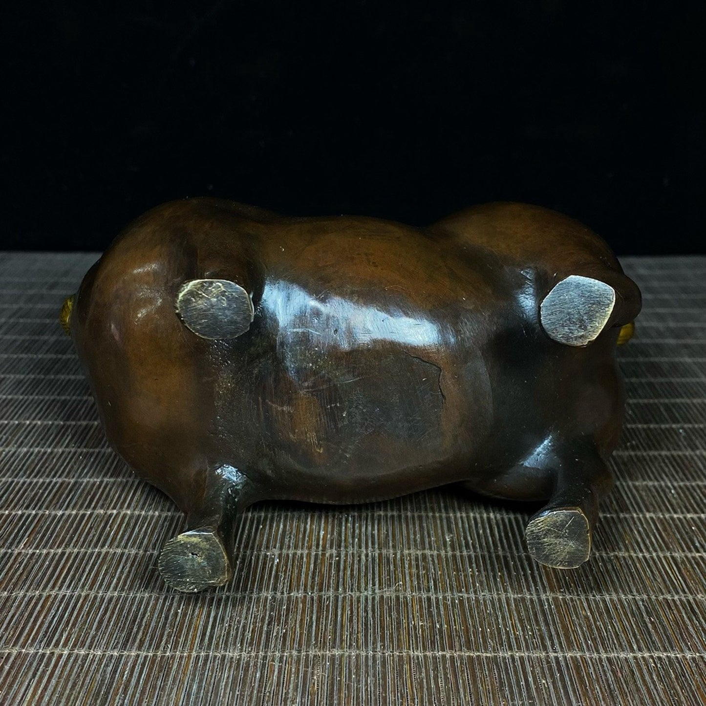 Pure copper gilded golden horse