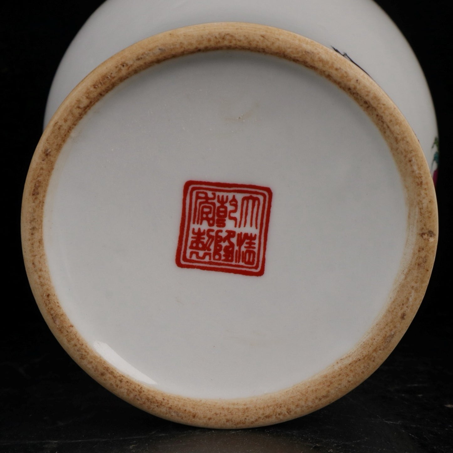 Blue and white longevity double full pattern general jar