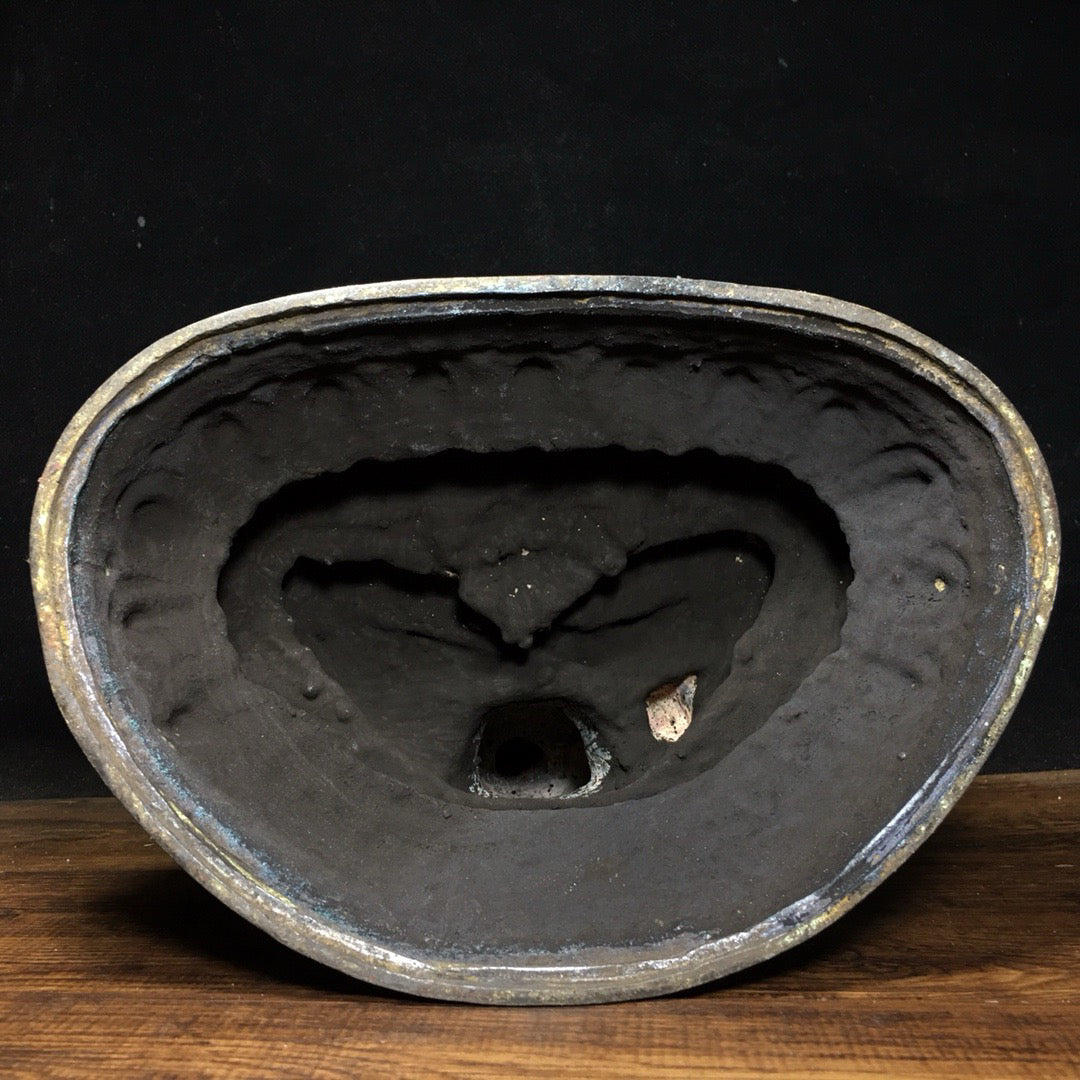 Chinese antique pure copper ornaments of Shakyamuni Buddha