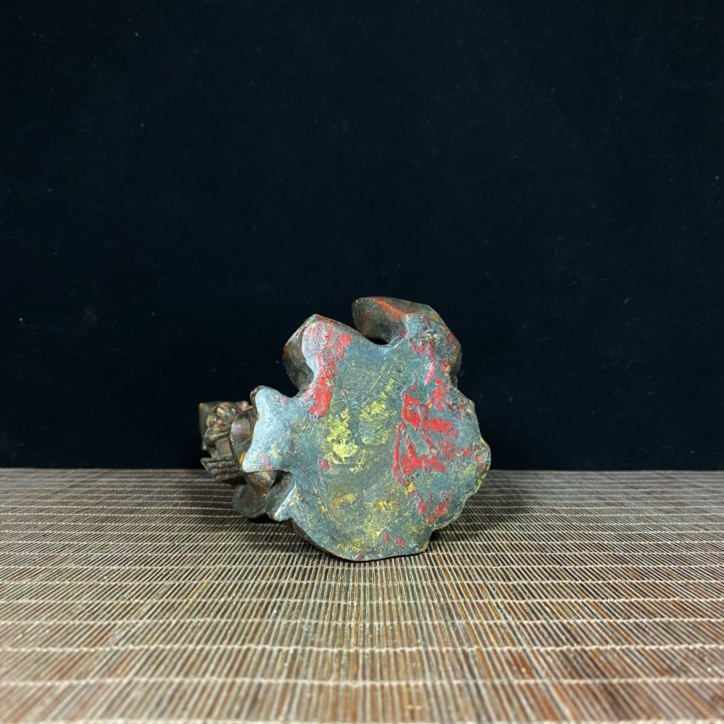 Old Bronze Embryo, Mud Gold, Thin Bones, Arhat Dharma Patriarch