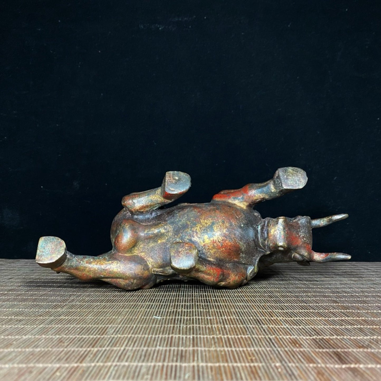 Old Copper Fetal Mud Gold Bull