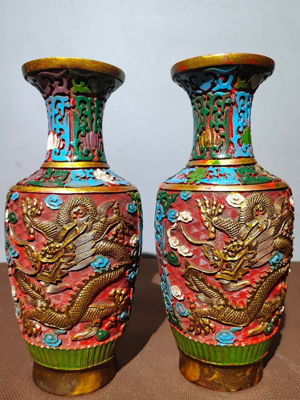Red Lacquerware Vase