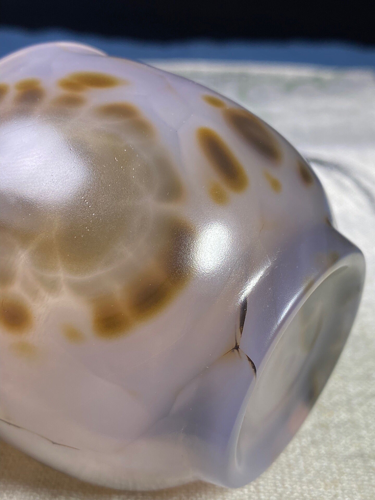 Chinese antique agate carved cup