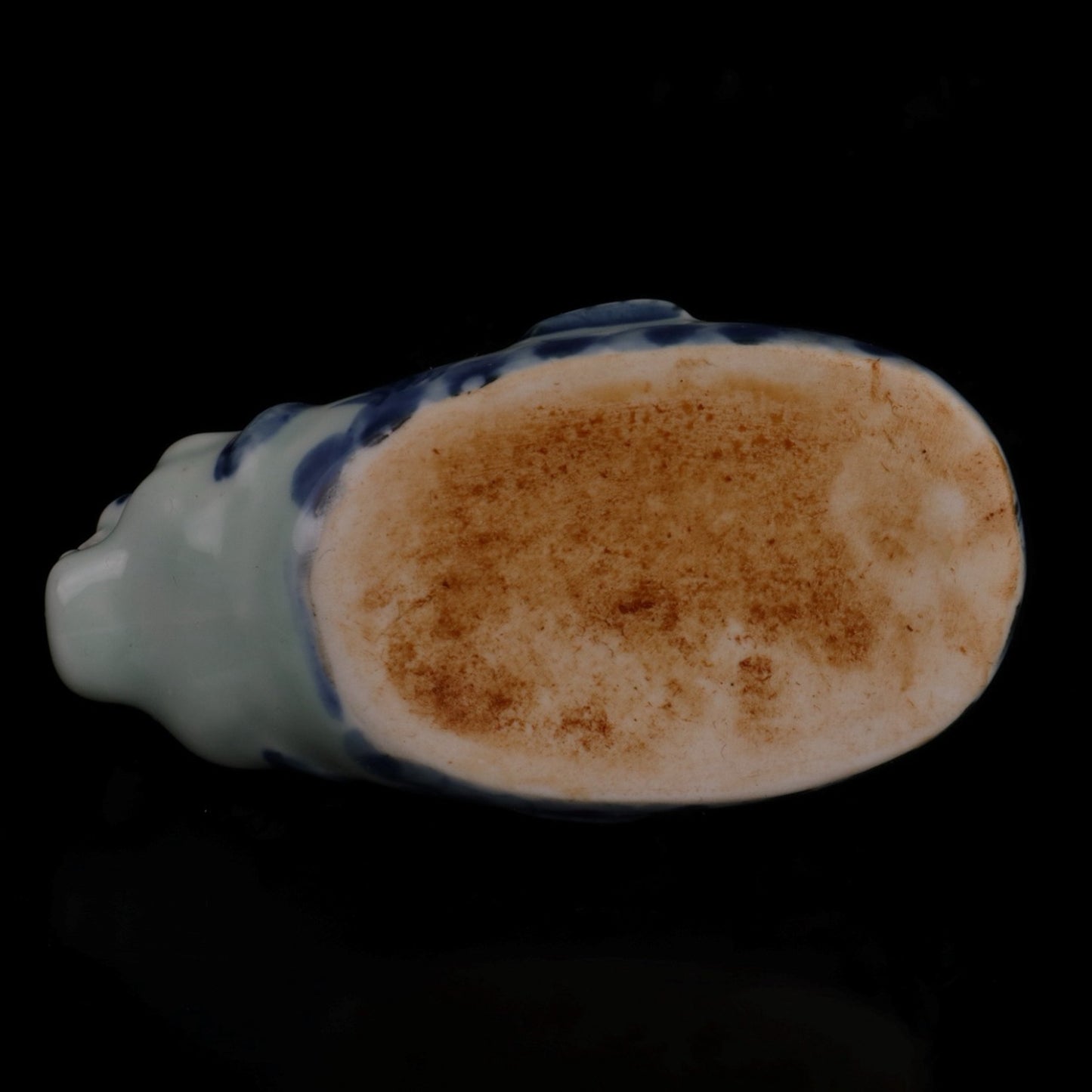 Ceramic Blue and White Boy Tiger Little Water Drop