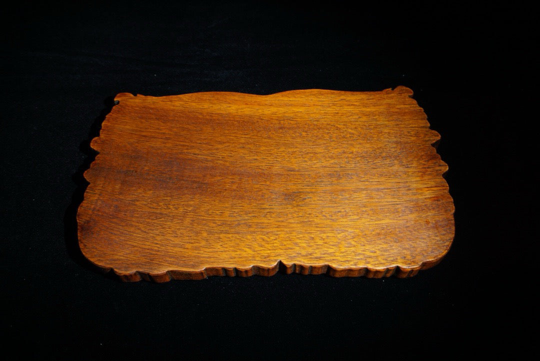 Hua Li Mu carved Erlong Xizhu inkstone