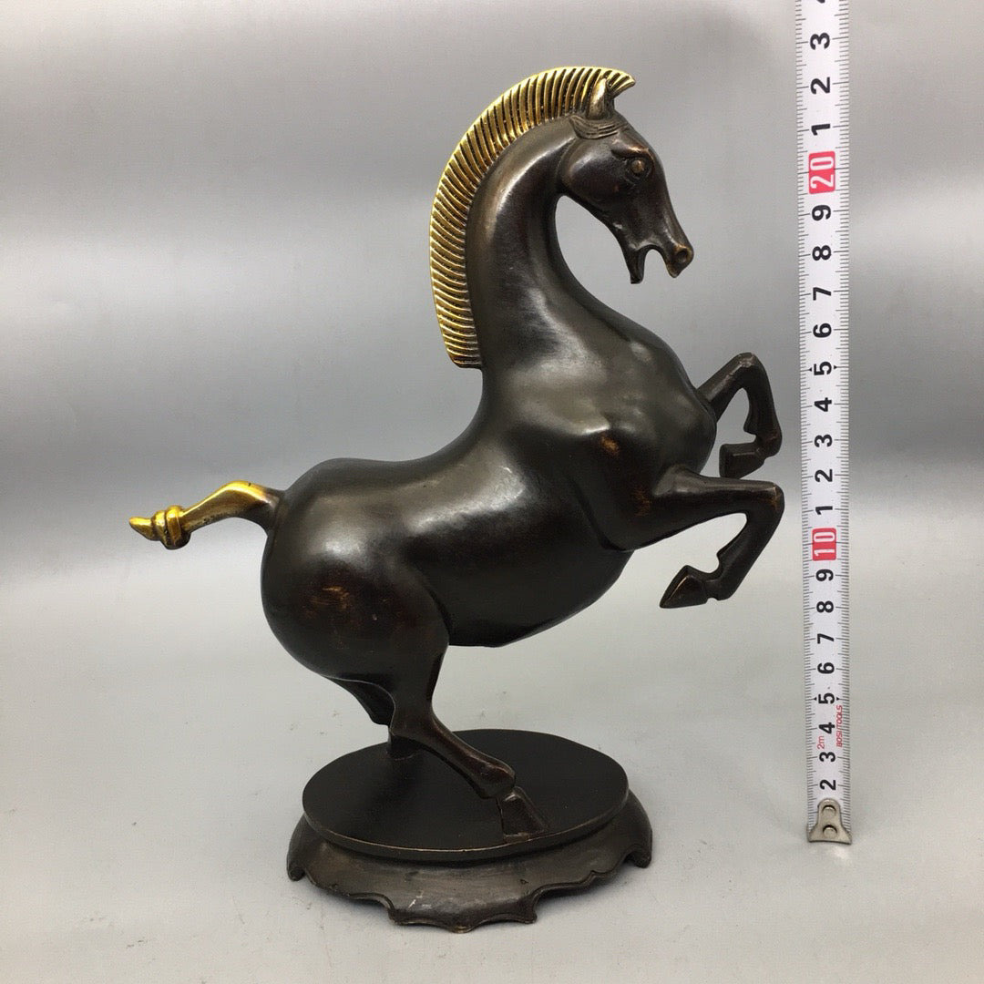 Pure copper galloping horse ornaments